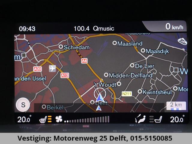 Volvo V60 2.0 T3 POLAR+DYNAMIC BLACKLINE-R GARANTIE 10-2028* LEDER +STOELVERWARMING. PDC.AFNEEMBARE TREKHAAK.GOED ONDERHOUDEN