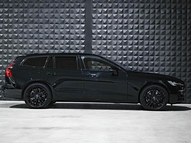 Volvo V60 2.0 T6 Recharge AWD R-Design | All Black | Pano | Memory | Camera |