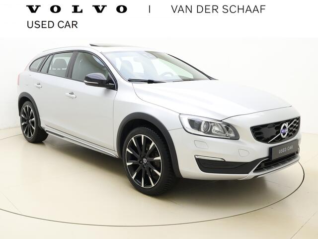 Volvo V60 CROSS COUNTRY T5 245pk Automaat Polar+ / 19'' Bor / Schuif-/kanteldak / El. Stpelen / Dubbel glas / Afn. Trekhaak / Kinderzitjes / H&K Audio / Keyless / Stoel + stuurw. verwarming / PDC + CAM / ACC / BLIS /
