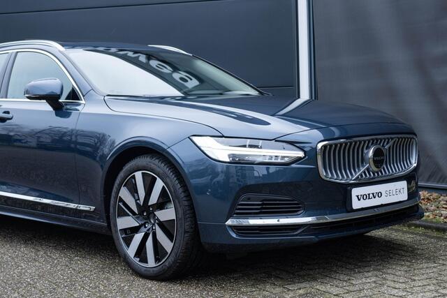 Volvo V90 T6 Automaat Plug-in hybrid AWD Ultra Bright | Panoramadak|Alarmklasse 3|Rondomzicht Camera| Interieur Voorverwarming| Premium Audio by Harman en Kardon| Head Up Display| Keyless Entry.