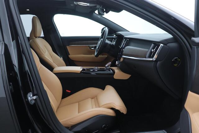 Volvo V90 T6 Plug-in hybrid Ultra Bright | Long Range | Luchtvering Achter | Head-Up | Massage+Ventilatie | Trekhaak