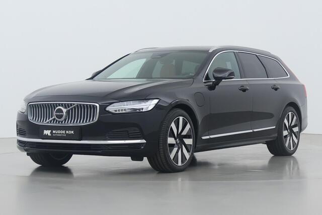 Volvo V90 T6 Plug-in hybrid Ultra Bright | Long Range | Luchtvering Achter | Head-Up | Massage+Ventilatie | Trekhaak