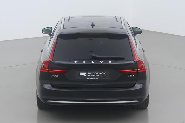 Volvo V90 T6 Plug-in hybrid Ultra Bright | Long Range | Luchtvering Achter | Head-Up | Massage+Ventilatie | Trekhaak