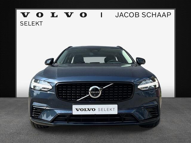 Volvo V90 T6 Plug-in hybrid AWD Ultra Dark / 360 Camera / Head-Up / Schuif/kanteldak / Trekhaak / Blis /