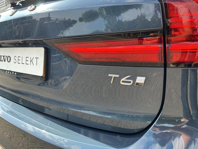 Volvo V90 T6 Plug-in hybrid AWD Ultra Dark / 360 Camera / Head-Up / Schuif/kanteldak / Trekhaak / Blis /