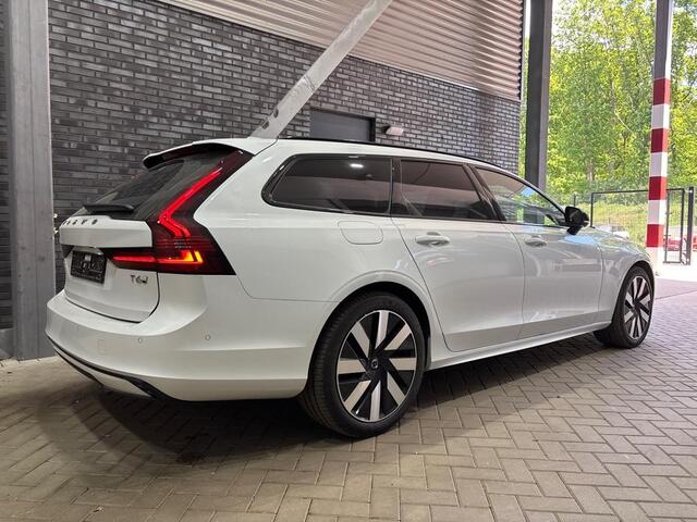 Volvo V90 T6 Plug-in hybrid Ultra Dark | Luchtvering Achter | Massage+Ventilatie | Head-Up | 360° Camera |