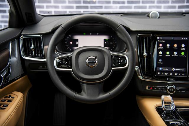 Volvo V90 2.0 T8 Plug-in hybrid AWD Ultra Executive Edition | Bowers & Wilkins | 360 Camera | Stoelventilatie en Massage | Luchtvering | 20" | Full Options |