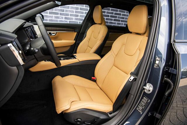 Volvo V90 2.0 T8 Plug-in hybrid AWD Ultra Executive Edition | Bowers & Wilkins | 360 Camera | Stoelventilatie en Massage | Luchtvering | 20" | Full Options |