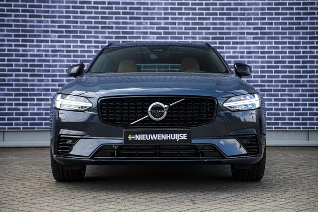 Volvo V90 2.0 T8 Plug-in hybrid AWD Ultra Executive Edition | Bowers & Wilkins | 360 Camera | Stoelventilatie en Massage | Luchtvering | 20" | Full Options |