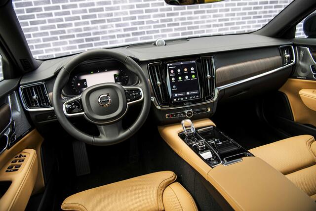 Volvo V90 2.0 T8 Plug-in hybrid AWD Ultra Executive Edition | Bowers & Wilkins | 360 Camera | Stoelventilatie en Massage | Luchtvering | 20" | Full Options |