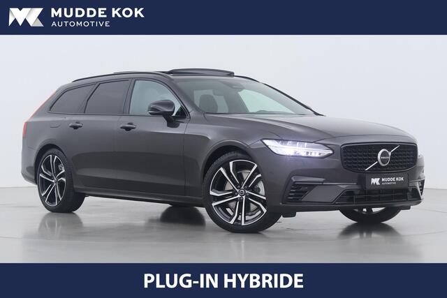 Volvo V90 T6 Plug-in hybrid Ultra Dark | Bowers&Wilkins | Luchtvering Achter | Head-Up | ACC | Panoramadak | 360° Camera