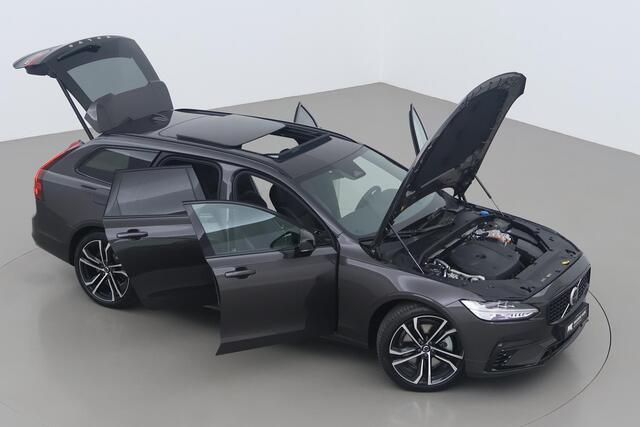 Volvo V90 T6 Plug-in hybrid Ultra Dark | Bowers&Wilkins | Luchtvering Achter | Head-Up | ACC | Panoramadak | 360° Camera