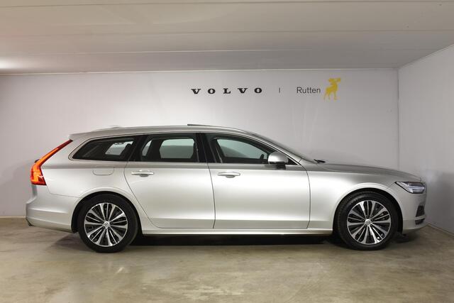 Volvo V90 T4 Business Luxury+ / Adaptive Cruise control / Elektrisch Panoramadak / Trekhaak / Stoelverwarming voor+achter / Verwarmde achterbank / Achteruitrijcamera / Elek. stoelen / Geheugen bestuurdersstoel