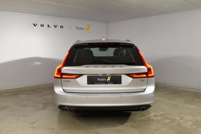 Volvo V90 T4 Business Luxury+ / Adaptive Cruise control / Elektrisch Panoramadak / Trekhaak / Stoelverwarming voor+achter / Verwarmde achterbank / Achteruitrijcamera / Elek. stoelen / Geheugen bestuurdersstoel