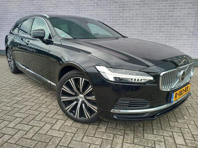 Volvo V90 2.0 T6 AWD Inscription | Google | Long Range Accu | Harman Kardon | Elek. Stoelen | Stoel-/Stuurverwarming | Panoramadak | Trekhaak | Wool Blend Interieur