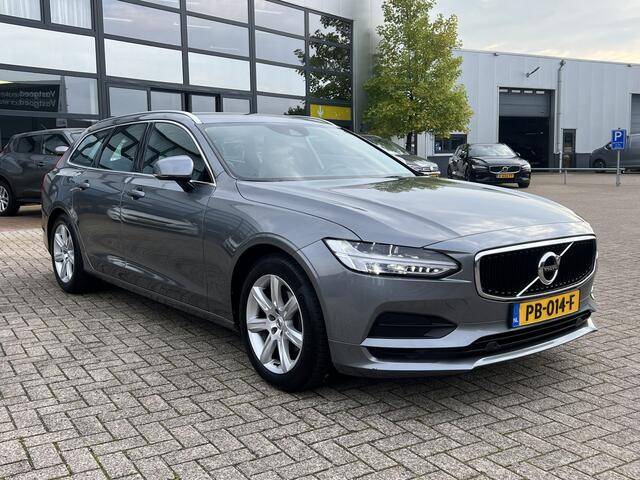 Volvo V90 2.0 D4 190 pk Momentum Trekhaak Leer Navi Stoelverwarming Carplay Android Adaptieve Cruise Pilot Assist Led Koplampen Blis NL Auto Euro 6 Diesel