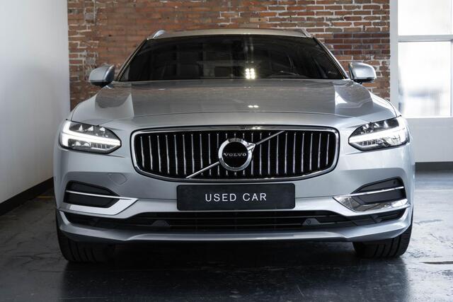 Volvo V90 T5 Automaat Momentum | Bowers & Wilkins Premium Audio | Panoramadak | Electrische bedienbare voorstoelen | Parkeerverwarming | 18'' Lichtmetalen velgen | Navigatie | Stoelverwarming | Lederen bekleding | Stoelverwarming | Dealeronderhouden