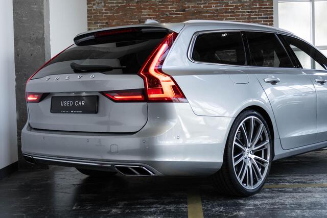 Volvo V90 T5 Automaat Momentum | Bowers & Wilkins Premium Audio | Panoramadak | Electrische bedienbare voorstoelen | Parkeerverwarming | 18'' Lichtmetalen velgen | Navigatie | Stoelverwarming | Lederen bekleding | Stoelverwarming | Dealeronderhouden