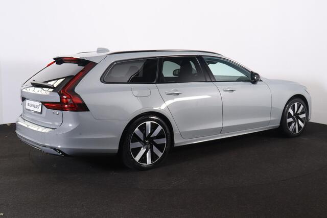 Volvo V90 T6 Recharge AWD Plus Dark - IntelliSafe Assist & Surround - Harman/Kardon audio - 360º Camera - Adaptieve LED koplampen - Verwarmde voorstoelen, stuur & achterbank - Parkeersensoren voor & achter - Elektr. bedienb. voorstoelen met geheugen - Extra getint 