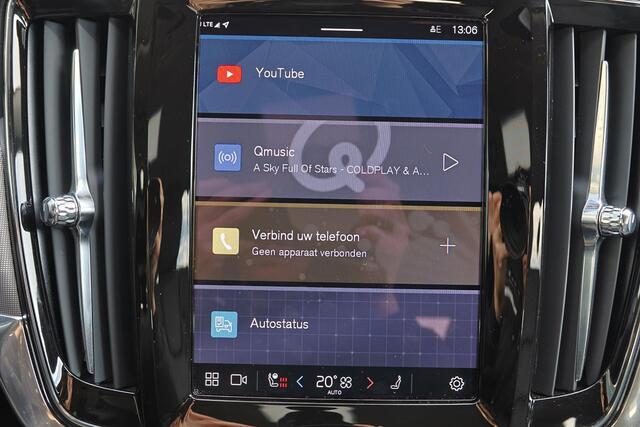 Volvo V90 T6 Recharge AWD Plus Dark - IntelliSafe Assist & Surround - Harman/Kardon audio - 360º Camera - Adaptieve LED koplampen - Verwarmde voorstoelen, stuur & achterbank - Parkeersensoren voor & achter - Elektr. bedienb. voorstoelen met geheugen - Extra getint 