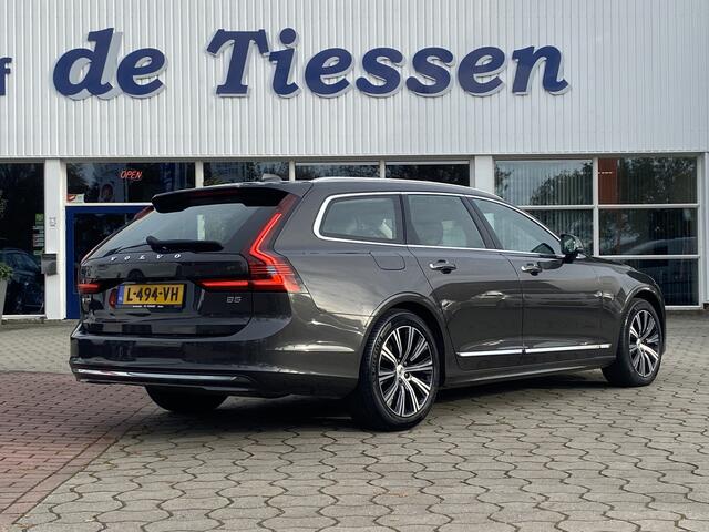 Volvo V90 2.0 B5 Inscription Pano, Leer, Trekhaak, Rijklaar met beurt & garantie!