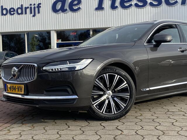 Volvo V90 2.0 B5 Inscription Pano, Leer, Trekhaak, Rijklaar met beurt & garantie!