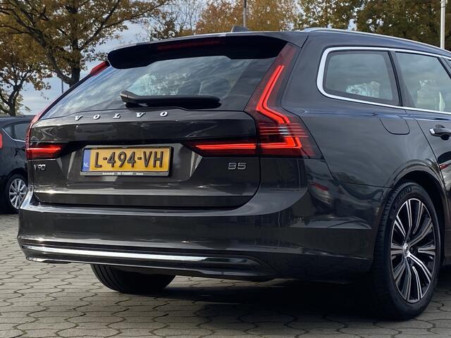 Volvo V90 2.0 B5 Inscription Pano, Leer, Trekhaak, Rijklaar met beurt & garantie!