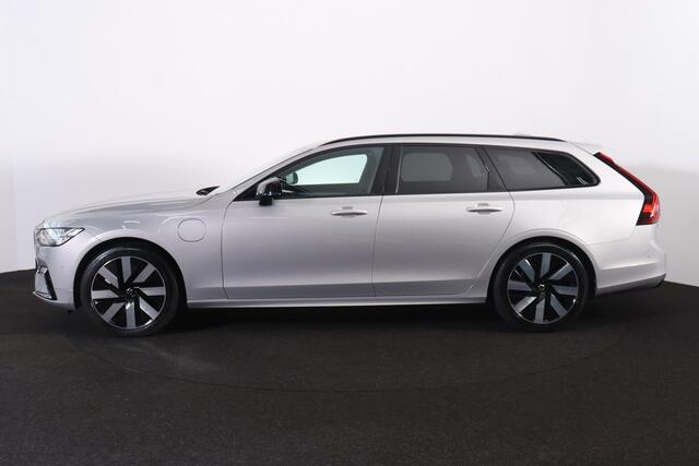 Volvo V90 T6 Recharge AWD Plus Dark - IntelliSafe Assist & Surround - Harman/Kardon audio - 360º Camera - Adaptieve LED koplampen - Verwarmde voorstoelen, stuur & achterbank - Parkeersensoren voor & achter - Elektr. bedienb. voorstoelen met geheugen - Extra getint 