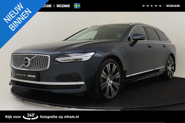 Volvo V90 T8 PLUG-IN HYBRID AWD ULTRA BRIGHT *FULL OPTIONS!* -PANO.DAK|BOWERS&WILKINS|LUCHTVERING|GEVENT.LEDER+MASSAGE|20"|360°CAM|TREKHAAK