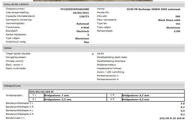 Volvo XC40 Recharge P8 AWD R-Design / Pdc.+Camera / 1/2 Leder / Stoel-Stuurverwarming / Navigatie /