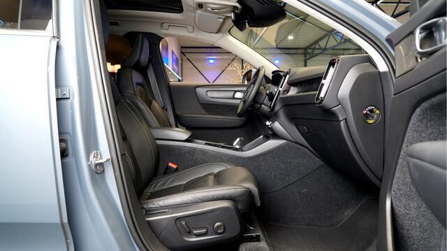 Volvo XC40 1.5 T4 Plug-in Hybrid 155kW/211pk DCT7 Ultimate FACELIFT! PANORAMADAK + HARMAN/KARDON + ADAPT.CRUISE + PILOT ASSIST + NAVI SENSUS + BLIS + LANE ASSIST + EL.STOELEN + STOEL-&STUURVERWARMING + CAMERA + KEYLESS + PARKSENSOREN V&A + 19" LM-VELGEN!!