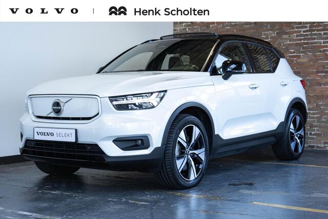 Volvo XC40 Recharge P8 AWD R-Design | Dealeronderhouden | Panoramadak | Stoelverwarming | Parkeersensoren achter | Parkeercamera | Adaptive cruise control | Warmtepomp | Adaptive cruise control | BLIS |