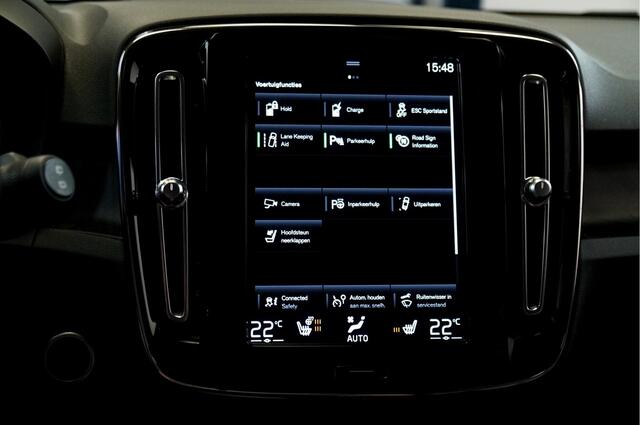 Volvo XC40 1.5 T5 Plug-in Hybrid 193kW/262pk DCT7 Plus Dark Facelift!! NAPPA LEDER + CRUISE + 360 CAMERA + NAVI SENSUS + LANE ASSIST + EL.STOELEN + STOELVERWARMING V&A + STUURVERWARMING + KEYLESS ENTRY&GO + PARKSENSOREN V&A + 18" LM-VELGEN!!