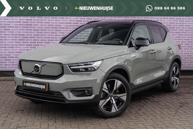Volvo XC40 Recharge 70 kWh Pro | Panoramadak | Harman Kardon audio | Adaptive Cruise Control | Elektrische stoelverstelling | Stoel- en stuurwielverwarming | Standkachel | Google Maps navigatie | BTW auto |