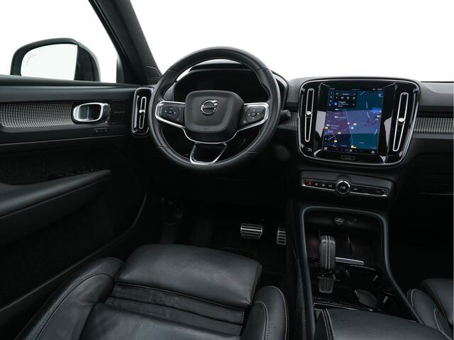 Volvo XC40 Recharge P8 AWD R-Design [ 3-Fase ] (INCL-BTW) *PANO | FULL-LEATHER | DIGI-COCKPIT | FULL-LED | MEMORY-PACK | HARMAN/KARDON | TOP-VIEW | CARPLAY | NAVI-FULLMAP | ECC | PDC | KEYLESS | HEATED-SPORTSEATS | BLIS | PRIVACY-GLASS |