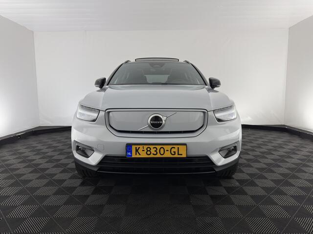 Volvo XC40 Recharge P8 AWD R-Design {SOH-89%} [ 3-Fase ] (INCL-BTW) *PANO | LEATHER-MICROFIBRE | DIGI-COCKPIT | FULL-LED | MEMORY-PACK | TOP-VIEW | CARPLAY | NAVI-FULLMAP | ECC | PDC | KEYLESS | HEATED-SPORTSEATS | BLIS | 20"ALU*