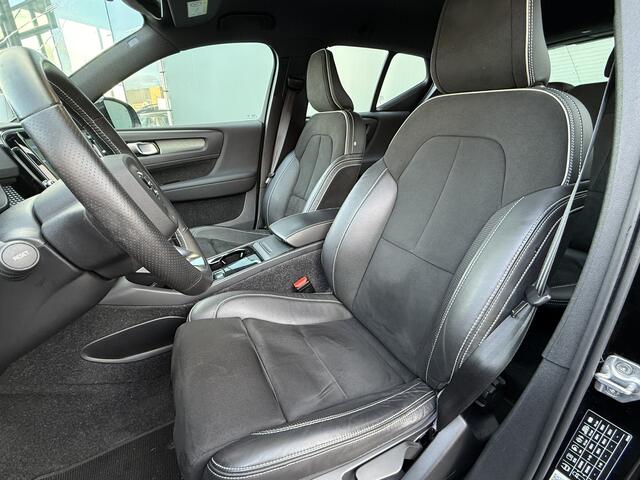 Volvo XC40 BWJ 2020 Recharge P8 408 PK AWD R-Design AUTOMAAT | STOEL + STUUR VERW. | LEER | HARMAN KARDON AUDIO | ADAPTIVE CRUISE | NAVI | CLIMA | CAMERA | APPLE & ANDROID |LED | LMV | PDC