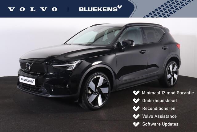 Volvo XC40 Plus Dark 69 kWh - IntelliSafe Assist & Surround - Parkeercamera achter - Verwarmde voorstoelen, stuur & achterbank - Parkeersensoren voor & achter - Elektr. bedienb. bestuurdersstoel met geheugen - Draadloze tel. lader - Warmtepomp - Extra getint glas - 