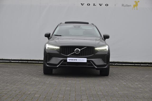 Volvo XC60 T6 350PK Automaat Plug-in hybrid AWD Plus Dark Long range / Adaptieve cruise control / Panoramadak / Apple carplay / Parkeersensoren met 360 camera / Elektrische achterklep / Elektrische stoelen met geheugen / Stoel en stuurwielverwarming