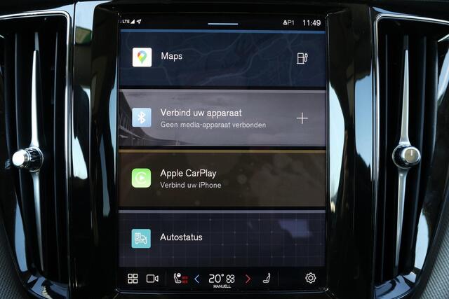 Volvo XC60 T8 Recharge AWD Ultimate Dark - LONG RANGE - Panorama/schuifdak - IntelliSafe Assist & Surround - 360º Camera - Verwarmde voorstoelen, stuur & achterbank - Parkeersensoren voor & achter - Elektr. bedienb. voorstoelen met geheugen - Head up display - Draad