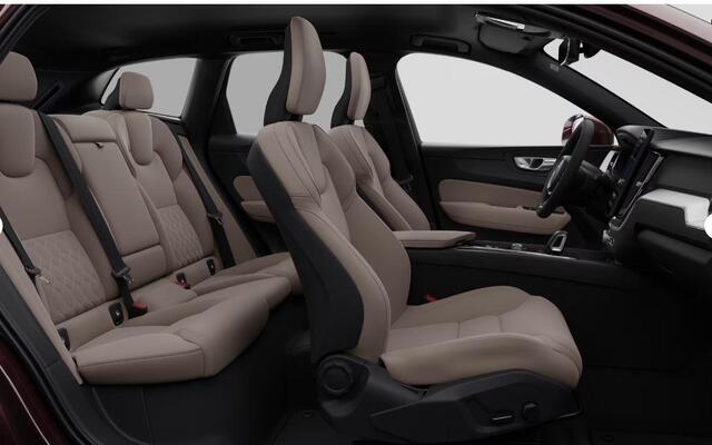 Volvo XC60 2.0 T6 Plug-in hybrid AWD Essential | Climate | Adaptive Cruise controle | Blis | Stoel + stuur verwarming | All season banden | Park Assist | Getint Glas |