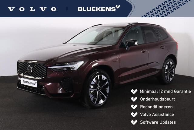 Volvo XC60 T8 Recharge AWD Ultra Dark - LONG RANGE - Panorama/schuifdak - IntelliSafe Assist & Surround - 360º Camera - Harman/Kardon audio - Adaptieve LED koplampen - Verwarmde voorstoelen, stuur & achterbank - Parkeersensoren voor & achter - Elektr. bedienb. voors