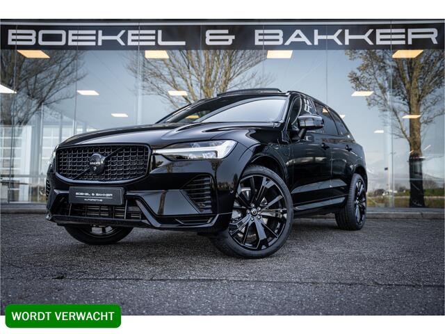 Volvo XC60 2.0 T6 Plug-in hybrid AWD Ultimate Black Edition ** Trekhaak ** Ventilatie ** Panodak ** B&W ** 12-2024!!