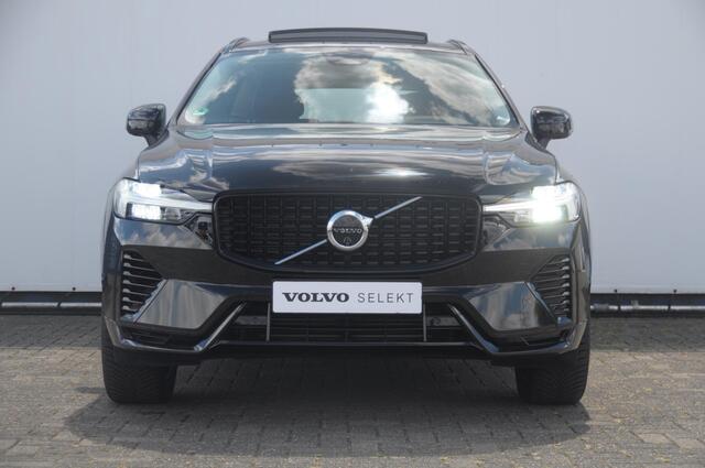Volvo XC60 T6 350PK Automaat AWD Plus Dark Long range /Adaptieve cruise control / Panoramadak / Apple carplay / Parkeersensoren met 360 camera / Elektrische achterklep / Elektrische stoelen met geheugen / Stoel en stuurwielverwarming