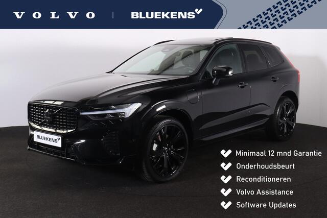 Volvo XC60 T6 Recharge AWD Ultra Black Edition - LONG RANGE - Panorama/schuifdak - IntelliSafe Assist & Surround - 360º Camera - Harman/Kardon audio - Adaptieve LED koplampen - Verwarmde voorstoelen & stuur - Parkeersensoren voor & achter - Elektr. bedienb. voorstoe