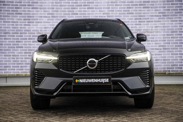 Volvo XC60 2.0 T6 Plug-in hybrid AWD Ultra Dark | Trekhaak | Adaptive cruise control | Head-up display | Harman/Kardon audio | Dode hoek detectie BLIS | Stoelverwarming voor + achter | Stuurverwarming | Elektrische stoelverstelling |