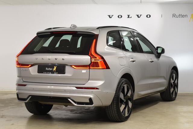 Volvo XC60 T6 350PK Long Range AWD Ultra Dark / Navigatie / Adaptieve Cruisecontrol / Head Up-Display / Panorama dak / Leder / Elektrische stoelen / 360 Camera / Trekhaak /