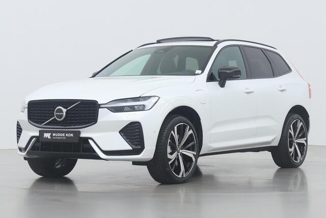 Volvo XC60 T8 Plug-in hybrid Ultra Dark | Luchtvering | Panoramadak | Head-Up | 360 Camera | Harman/Kardon | 21 Inch