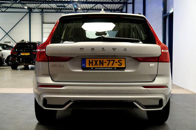 Volvo XC60 2.0 T6 AWD LONG RANGE 293kW/399pk Aut8 Plug-in hybrid Plus Dark PANORAMADAK + HARMAN/KARDON + ADAPT.CRUISE + PILOT ASSIST + CAMERA + STOELVERWARMING V&A + STUURVERWARMING + GOOGLE DASH&SERVICES + LANE ASSIST + PARKSENSOREN + 20" LM-VELGEN!!