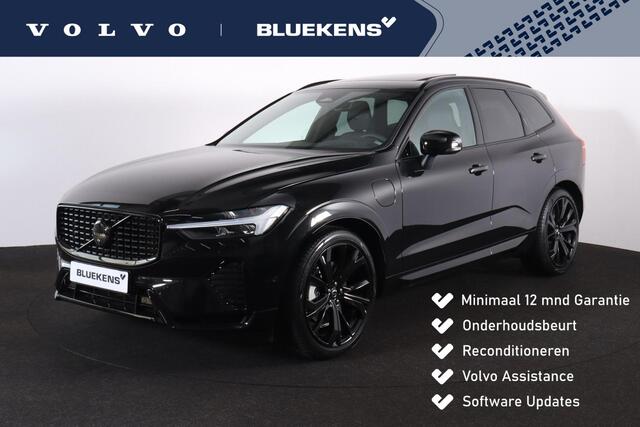 Volvo XC60 T6 Recharge AWD Ultra Black Edition - Luchtvering - Head-up display - Nappaleder - Voorstoelen elektr. verstelbaar met geheugen, ventilatie en massage - 360­° camera - IntelliSafe Assist & Surround - 21" LMV - Panoramisch schuif-/kanteldak - Harman Kardon